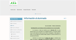 Desktop Screenshot of iesalpujarra.edu.es